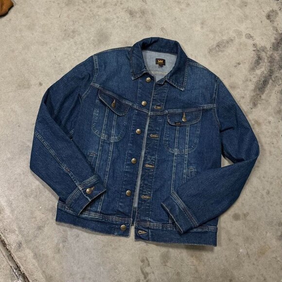 Lee Women's Blue and Navy Jacket - Picture 1 of 3